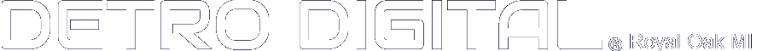 Detro Digital Web Design and hosting agency logo
